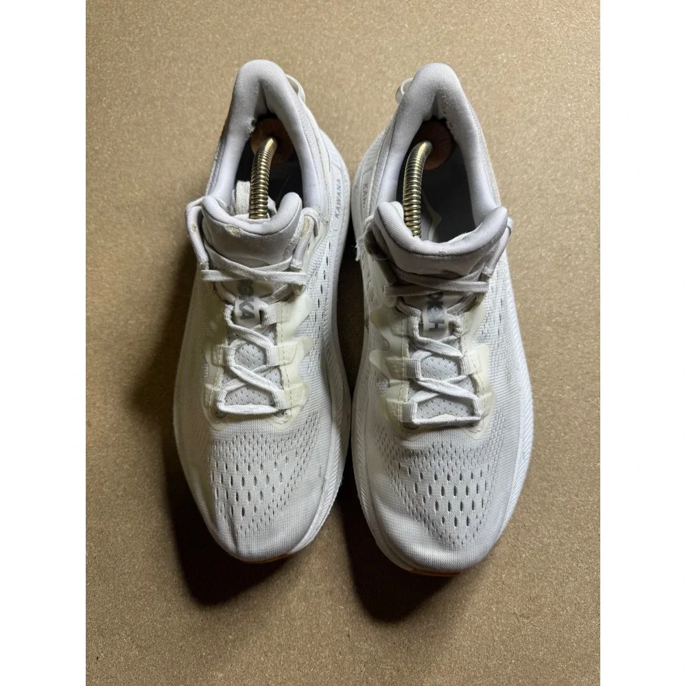 Hoka Kawana 2 White Gum Road Running Shoes Womens 8.5 1147913-WNG